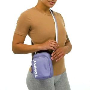 Tommy Hilfiger Cory II Mini Reporter Crossbody Bag in Blue Stone